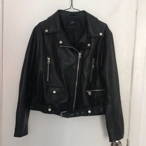 Moto Jacket - Zara faux leather